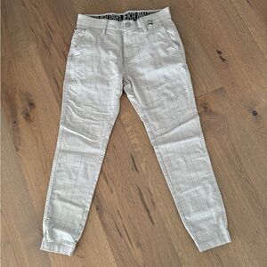 Project Raw tailored plaid pants 30 STRETCH! Golf pant.